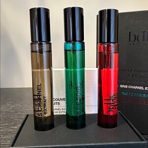 BDK Extrait Perfume Trio Gris Charnel, Pas Ce Doir Rouge Smoking